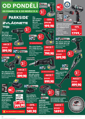 Kaufland 20.8. - 26.8. - Kaufland - Jeseník 1