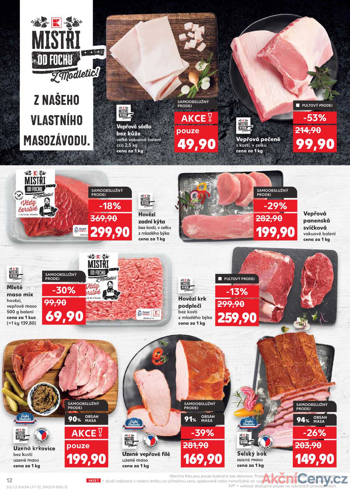 Kaufland 20.8. - 26.8. - Kaufland - Vrchlabí strana 12