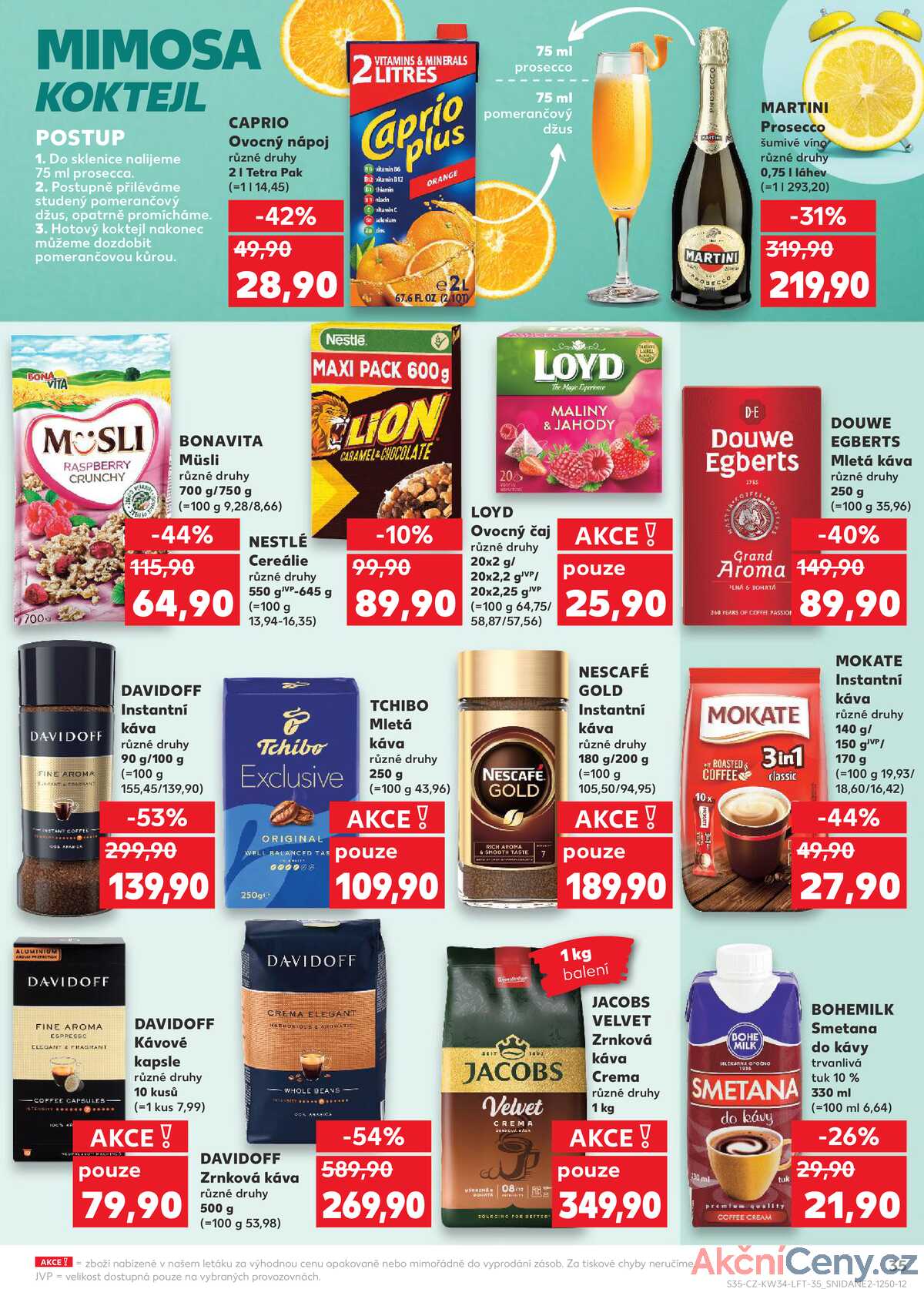 Kaufland 20.8. - 26.8. - Kaufland - Vrchlabí strana 35
