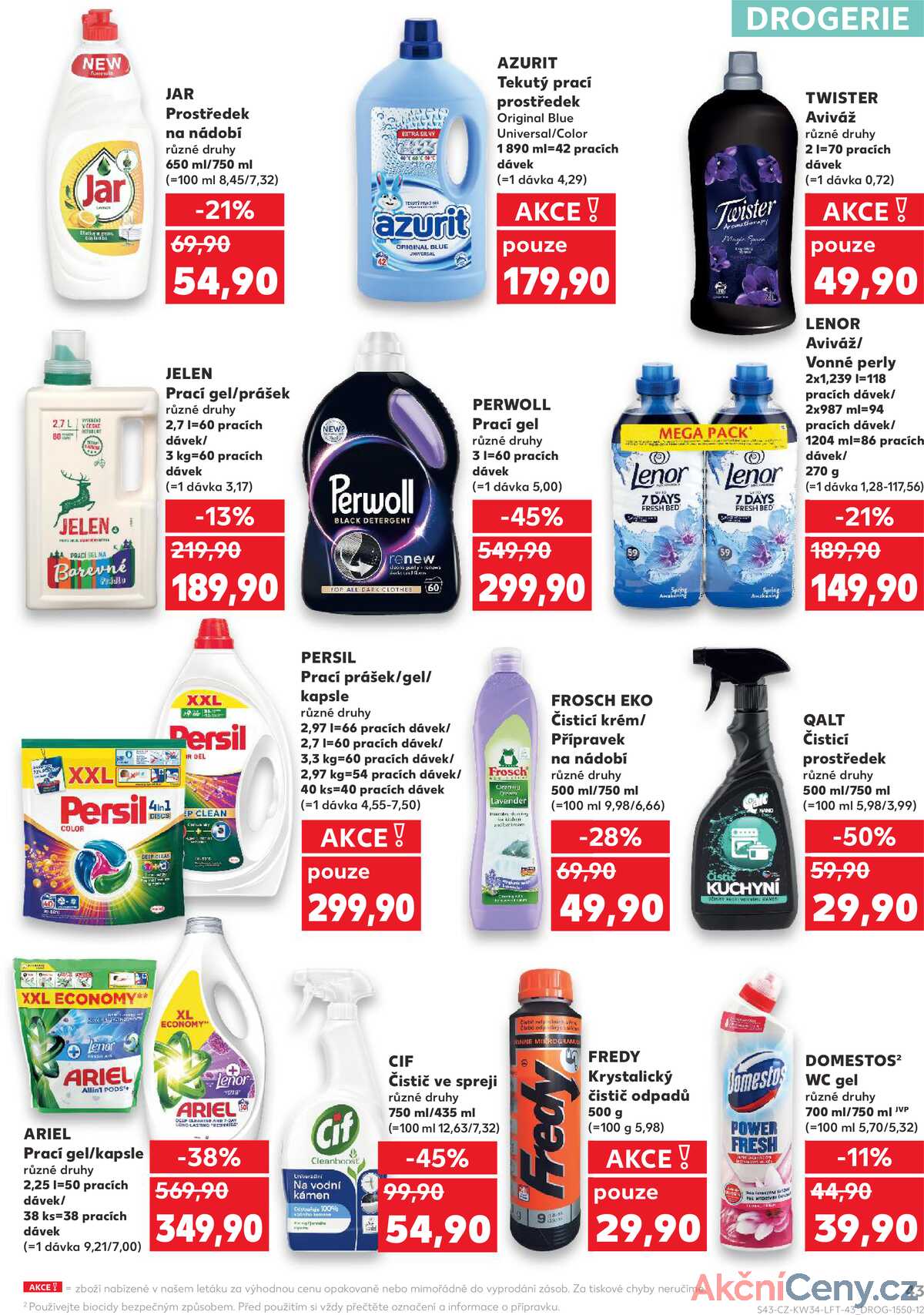 Kaufland 20.8. - 26.8. - Kaufland - Vrchlabí strana 43