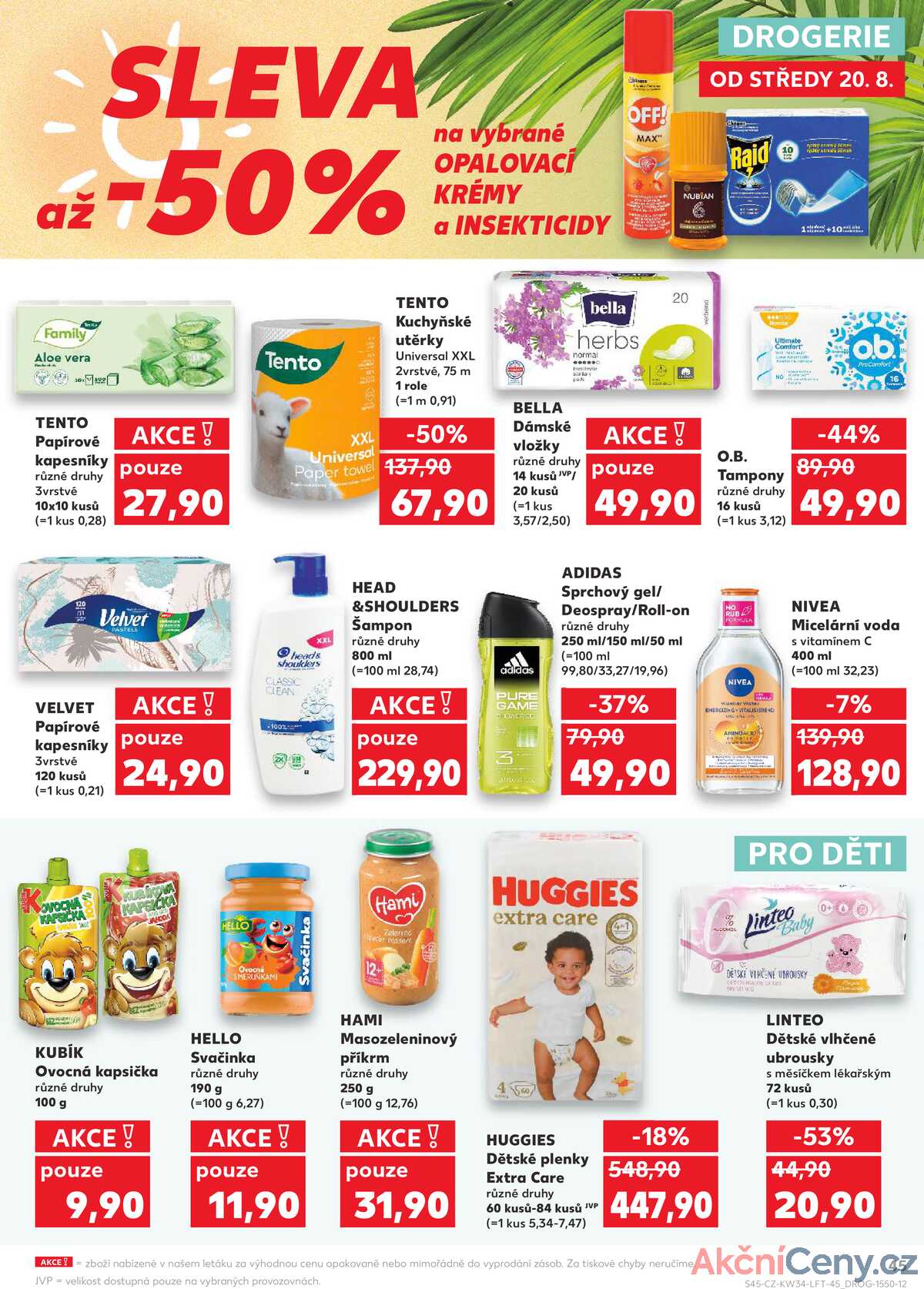 Kaufland 20.8. - 26.8. - Kaufland - Vrchlabí strana 45