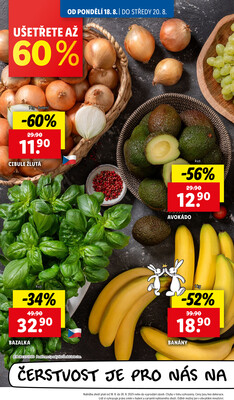 Lidl od 18.8. do 20.8.2025