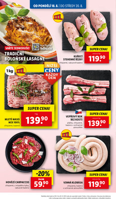 Lidl od 18.8. do 20.8.2025