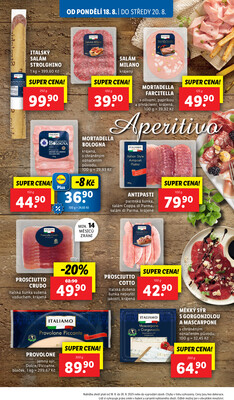 Lidl od 18.8. do 20.8.2025