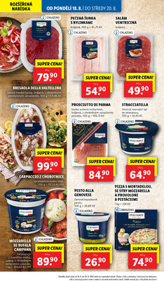 Lidl od 18.8. do 20.8.2025