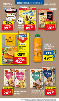 Lidl od 18.8. do 20.8.2025