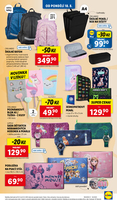 Lidl od 18.8. do 20.8.2025