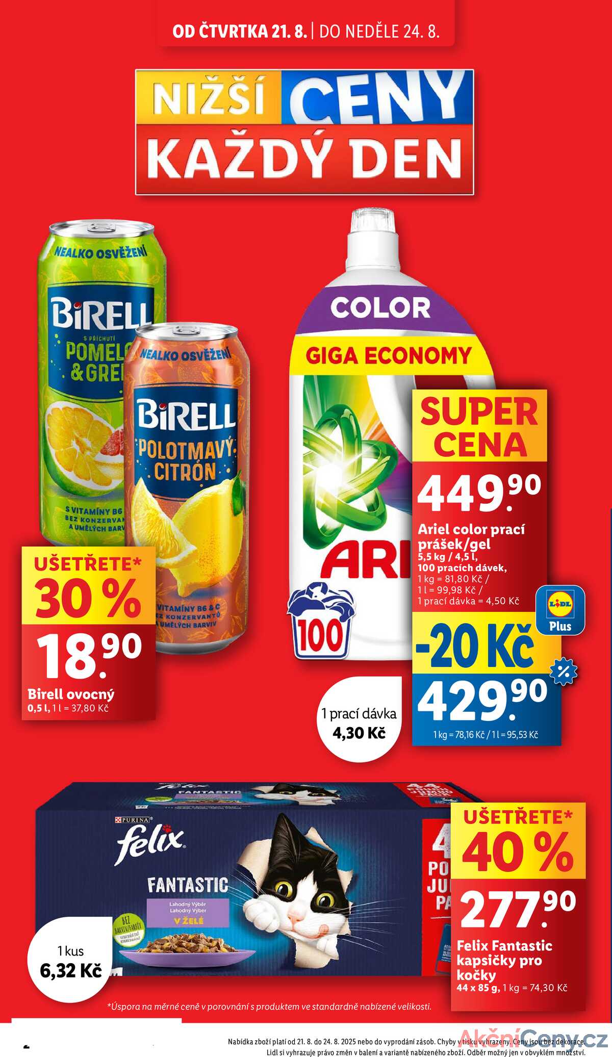 Lidl Čtvrtek od 21.8. do 24.8.2025 strana 2