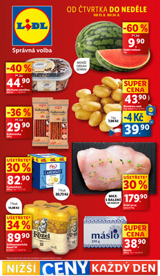 Lidl Čtvrtek od 21.8. do 24.8.2025