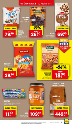 Lidl Čtvrtek od 21.8. do 24.8.2025