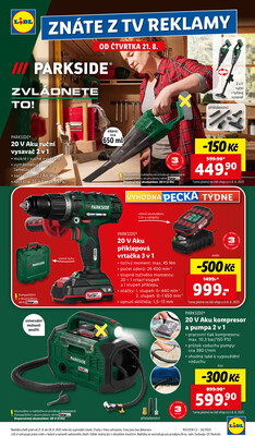 Lidl Čtvrtek od 21.8. do 24.8.2025
