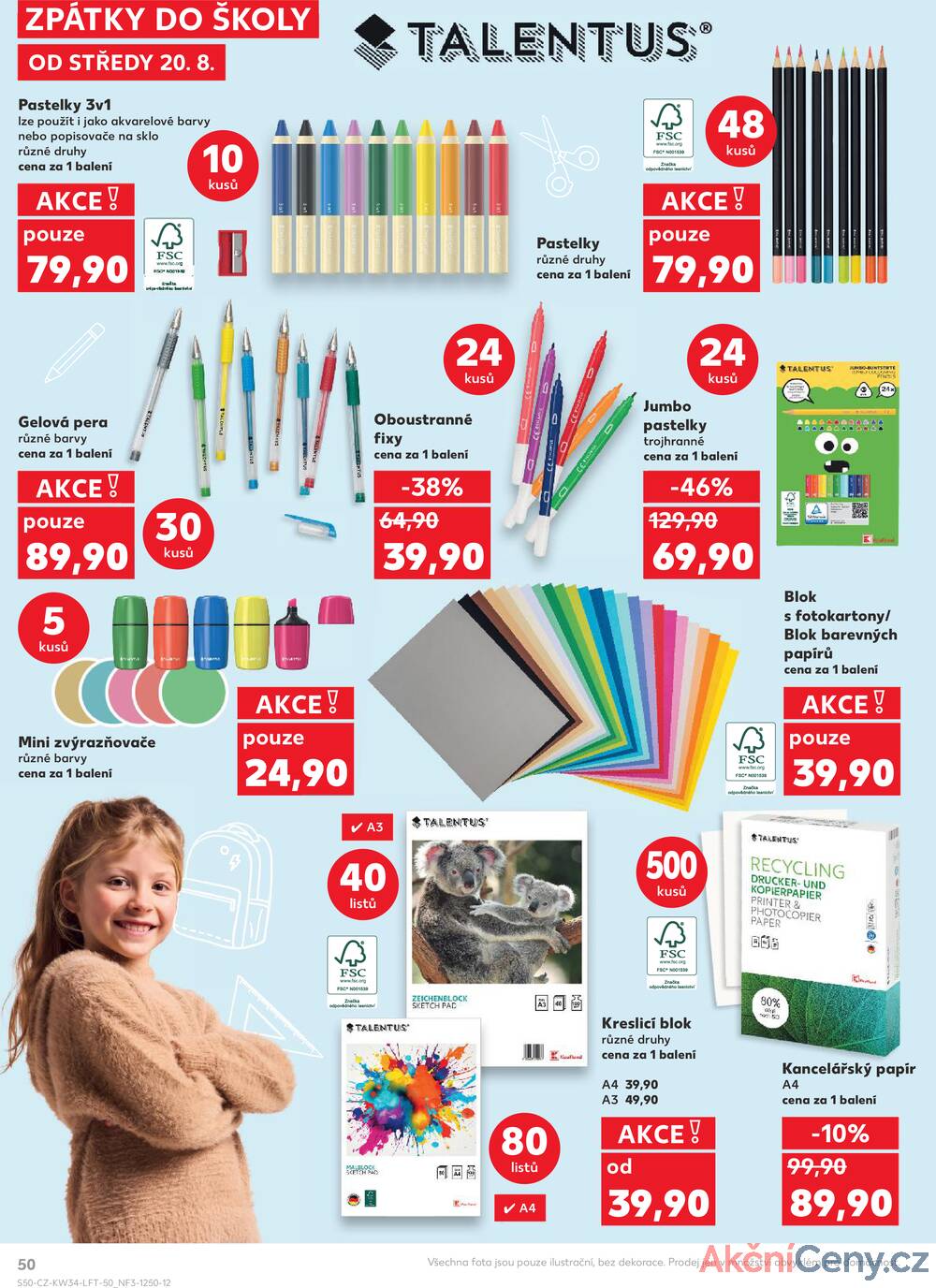 Leták Kaufland - Kaufland 20.8. - 26.8. - Kaufland - Varnsdorf - strana 50