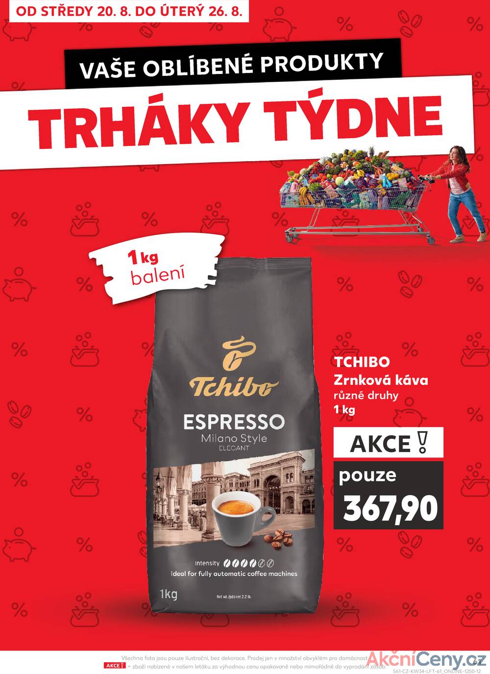 Leták Kaufland - Kaufland 20.8. - 26.8. - Kaufland - Plzeň (Lochotínská) - strana 61