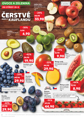 Kaufland 20.8. - 26.8. - Kaufland - Plzeň (Lochotínská)