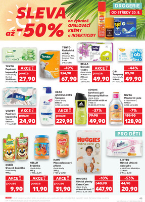Kaufland 20.8. - 26.8. - Kaufland - Plzeň (Lochotínská)