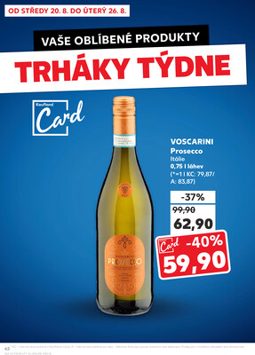 Kaufland 20.8. - 26.8. - Kaufland - Plzeň (Lochotínská)