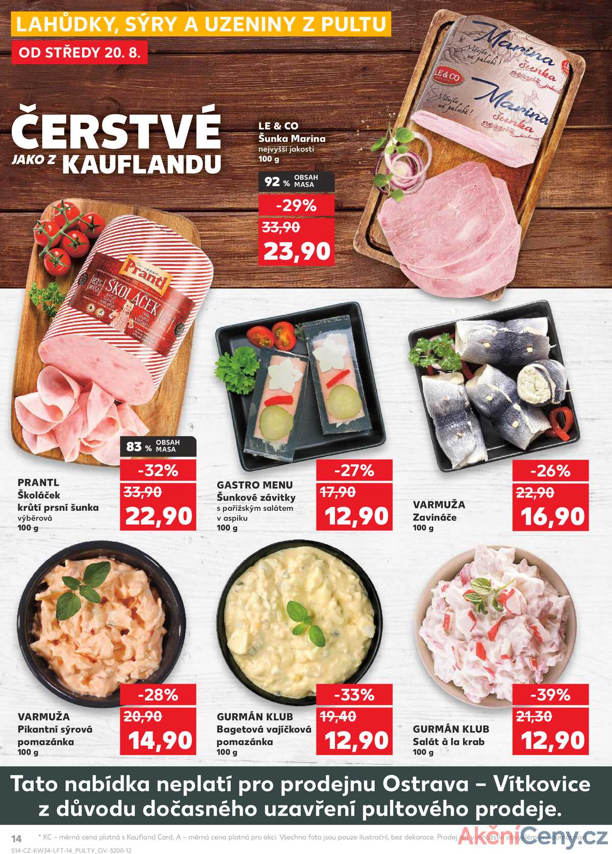 Kaufland 20.8. - 26.8. - Kaufland - Opava - Kateřinky strana 14