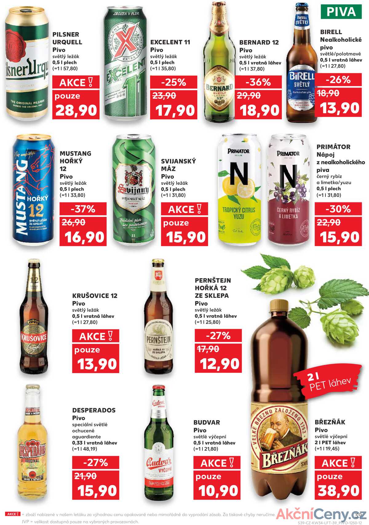 Kaufland 20.8. - 26.8. - Kaufland - Opava - Kateřinky strana 39