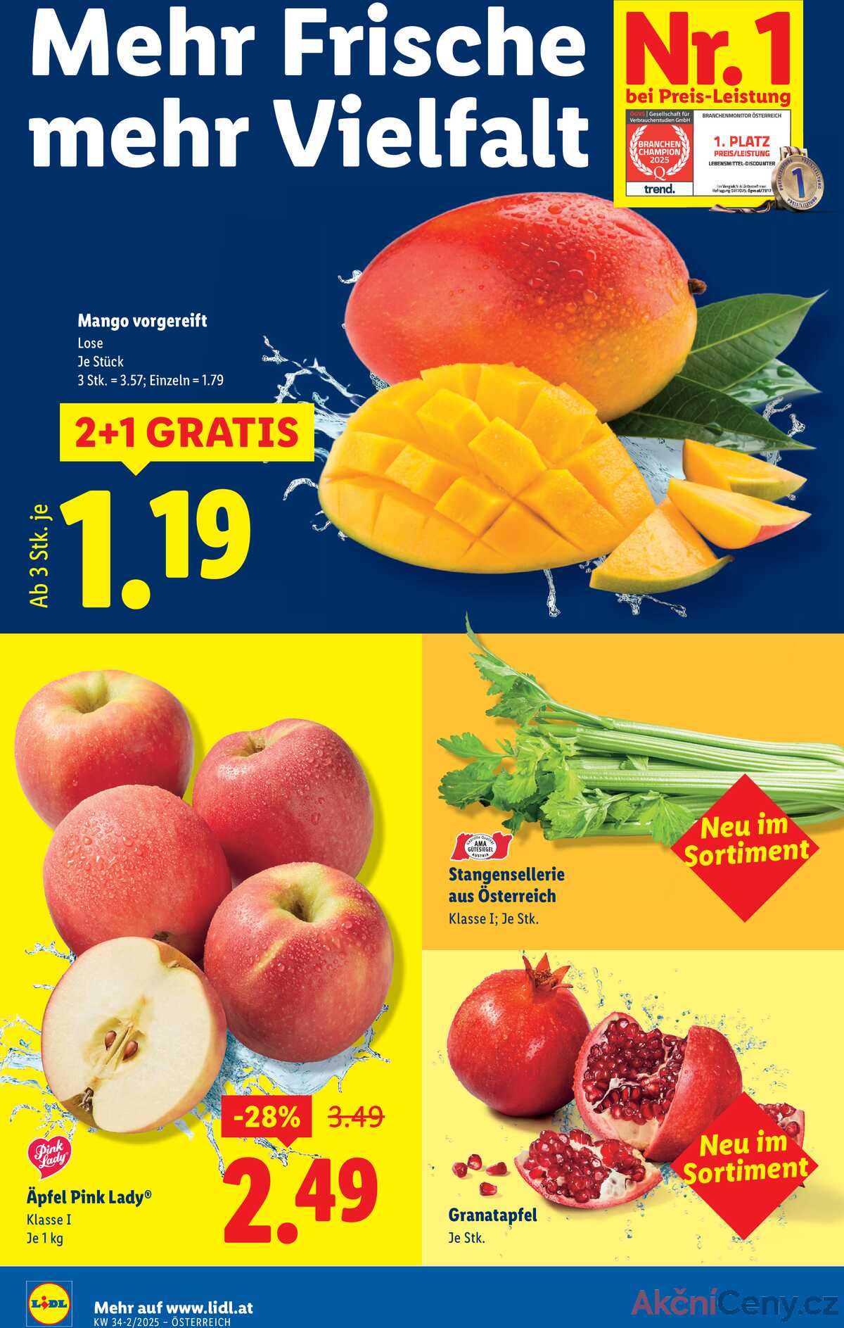 Leták Lidl Rakousko 21.8.-27.8.2025 strana 4