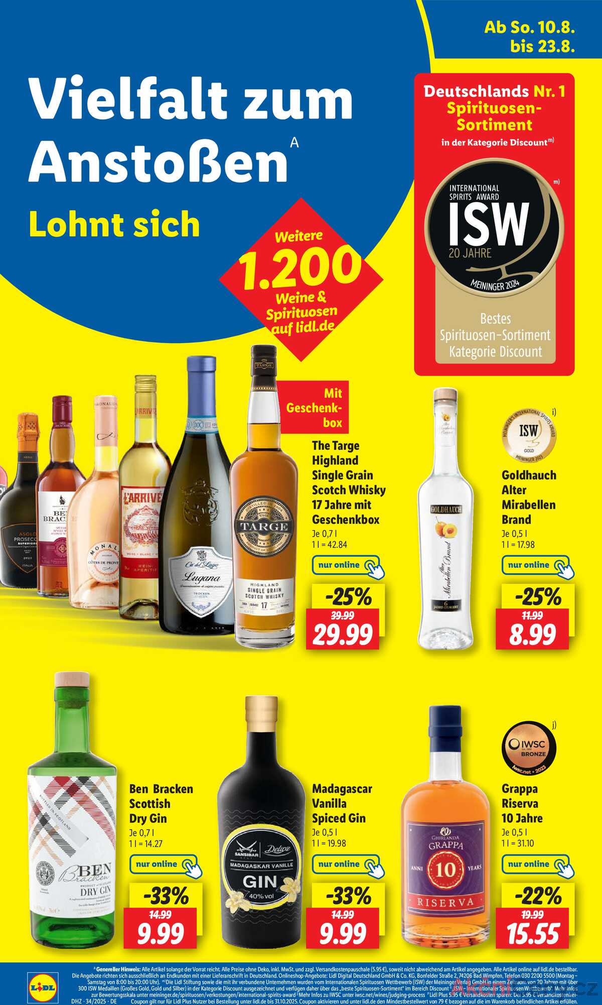Leták Lidl Německo 18.8.-23.8.2025 strana 52