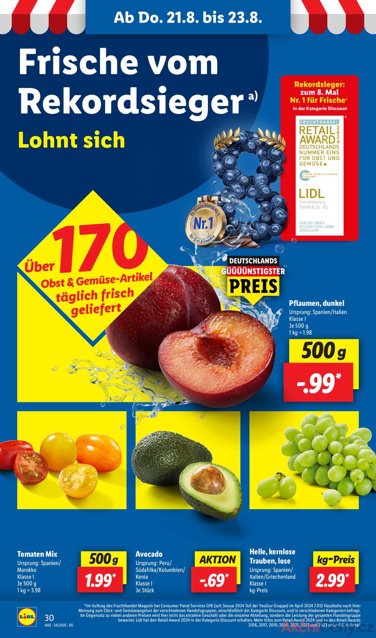 Leták Lidl Německo 18.8.-23.8.2025 strana 54