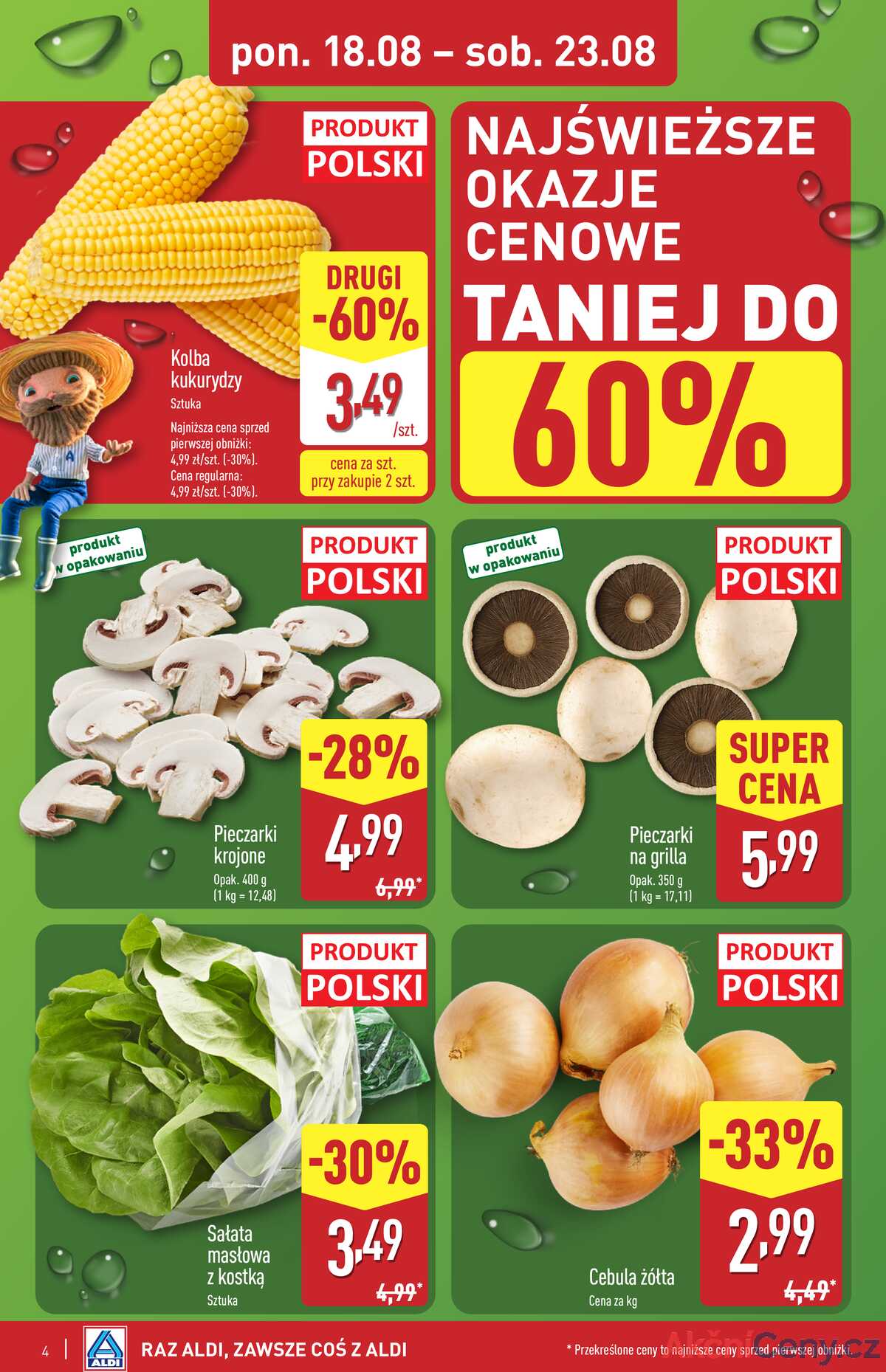Leták Aldi Polsko 18.8.-23.8.2025 strana 4
