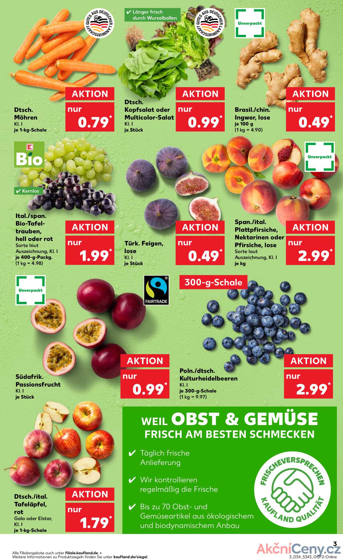 Leták Kaufland Německo 21.8.-27.8.2025 strana 3