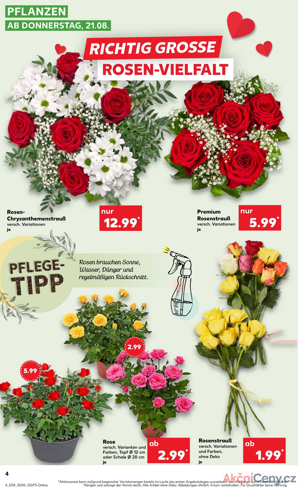 Leták Kaufland Německo 21.8.-27.8.2025 strana 4