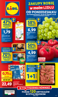 Lidl Polsko (Polska) letáky