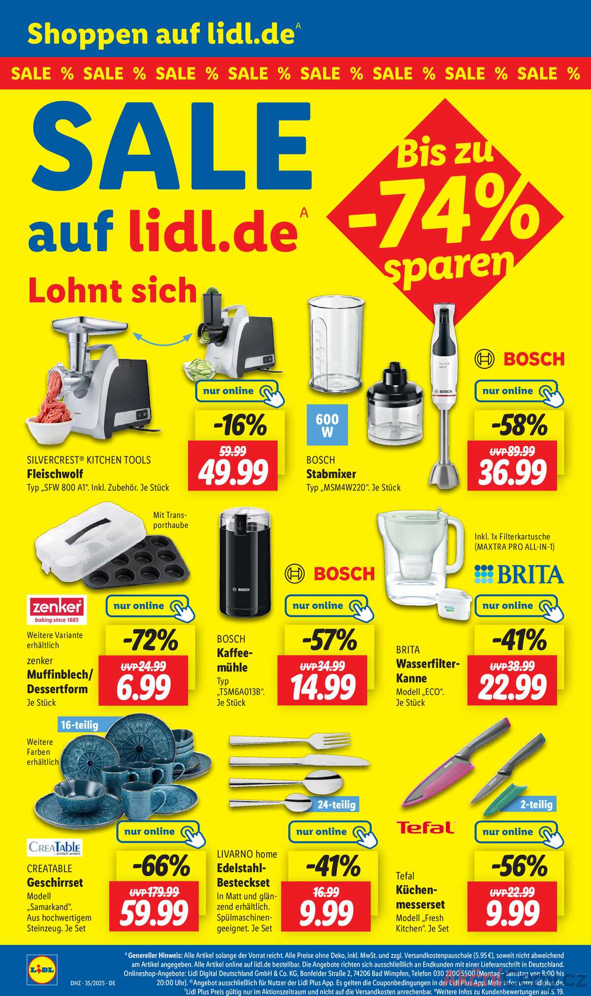 Leták Lidl Německo 25.8.-30.8.2025 strana 6