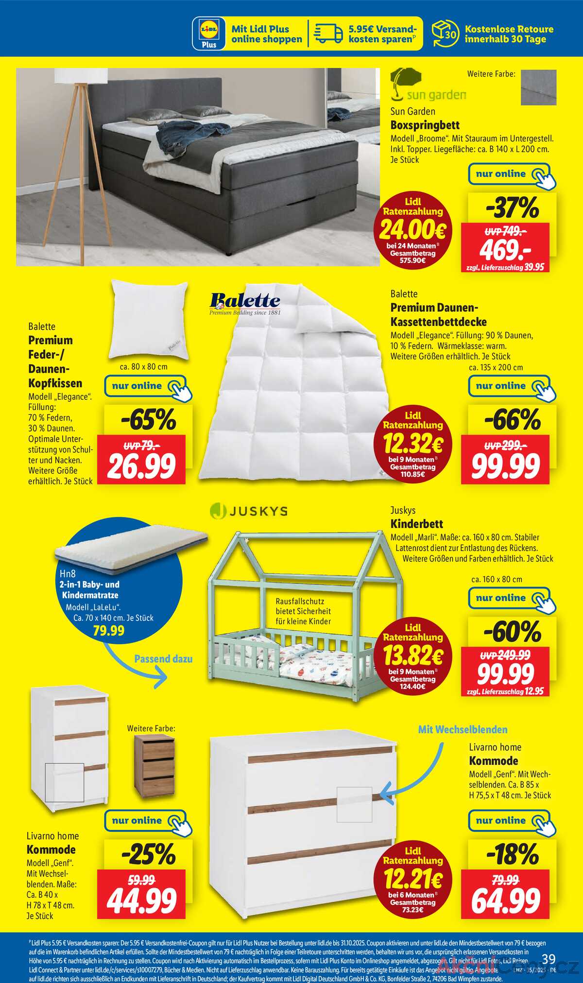 Leták Lidl Německo 25.8.-30.8.2025 strana 9
