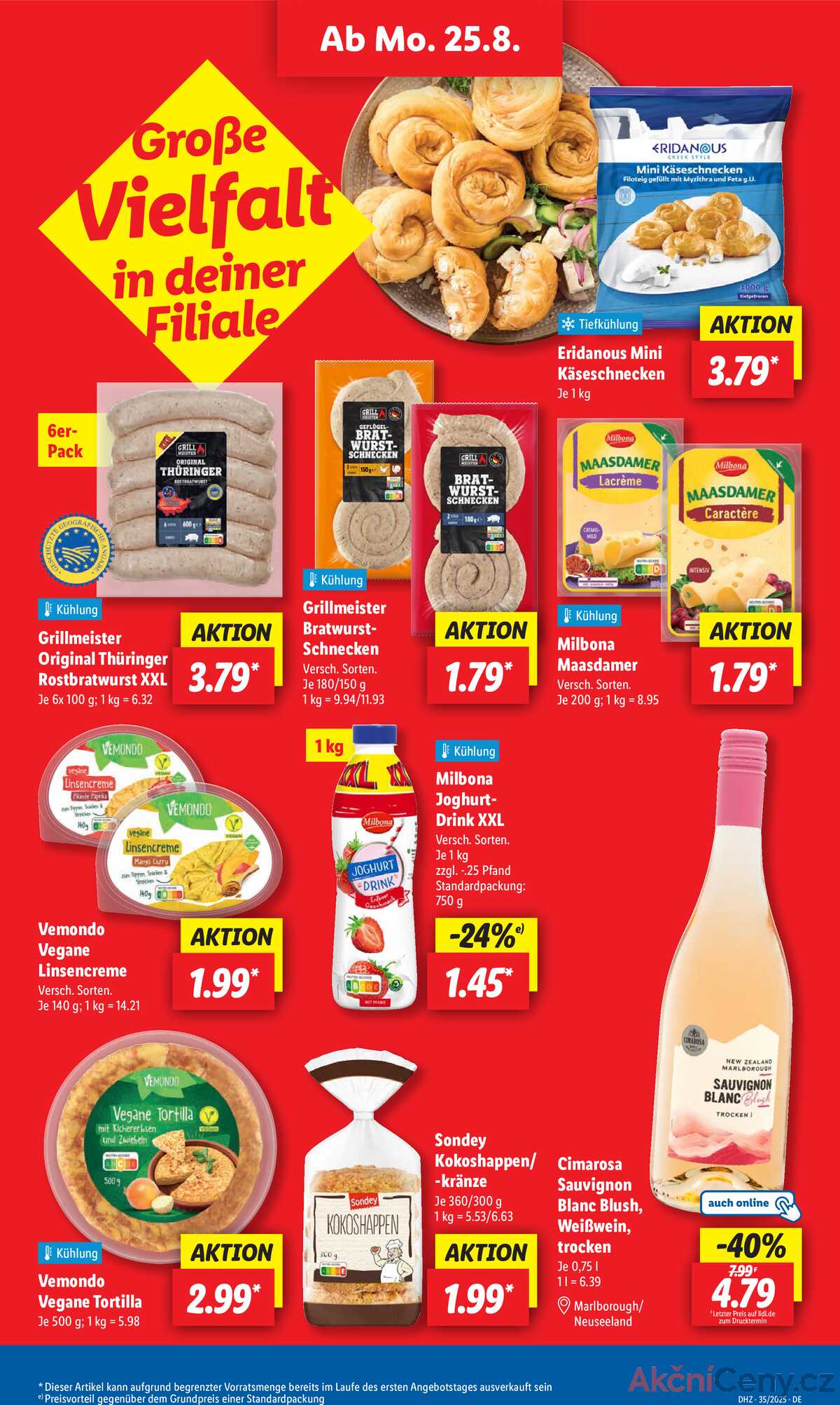 Leták Lidl Německo 25.8.-30.8.2025 strana 11