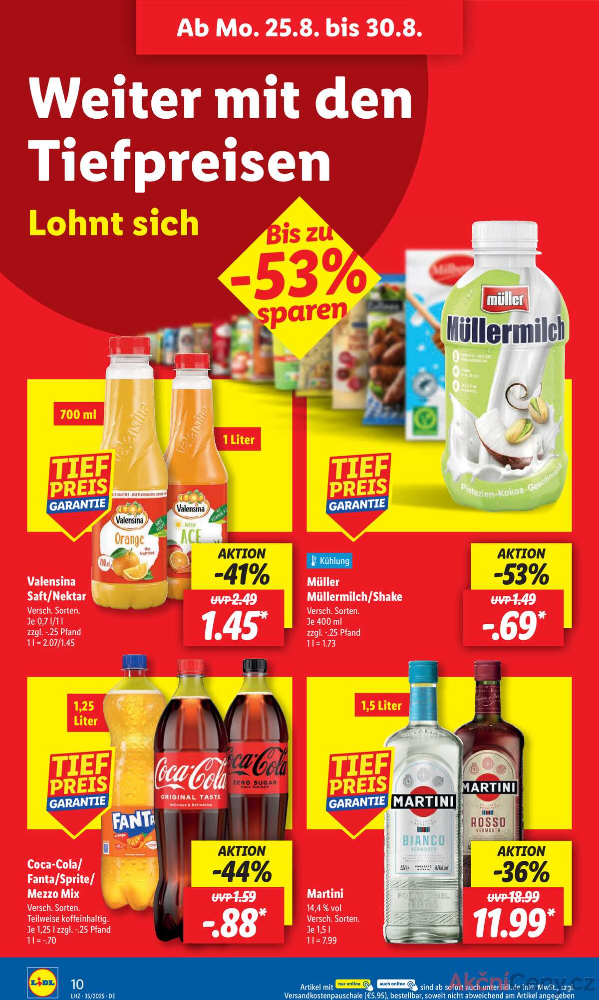 Leták Lidl Německo 25.8.-30.8.2025 strana 16