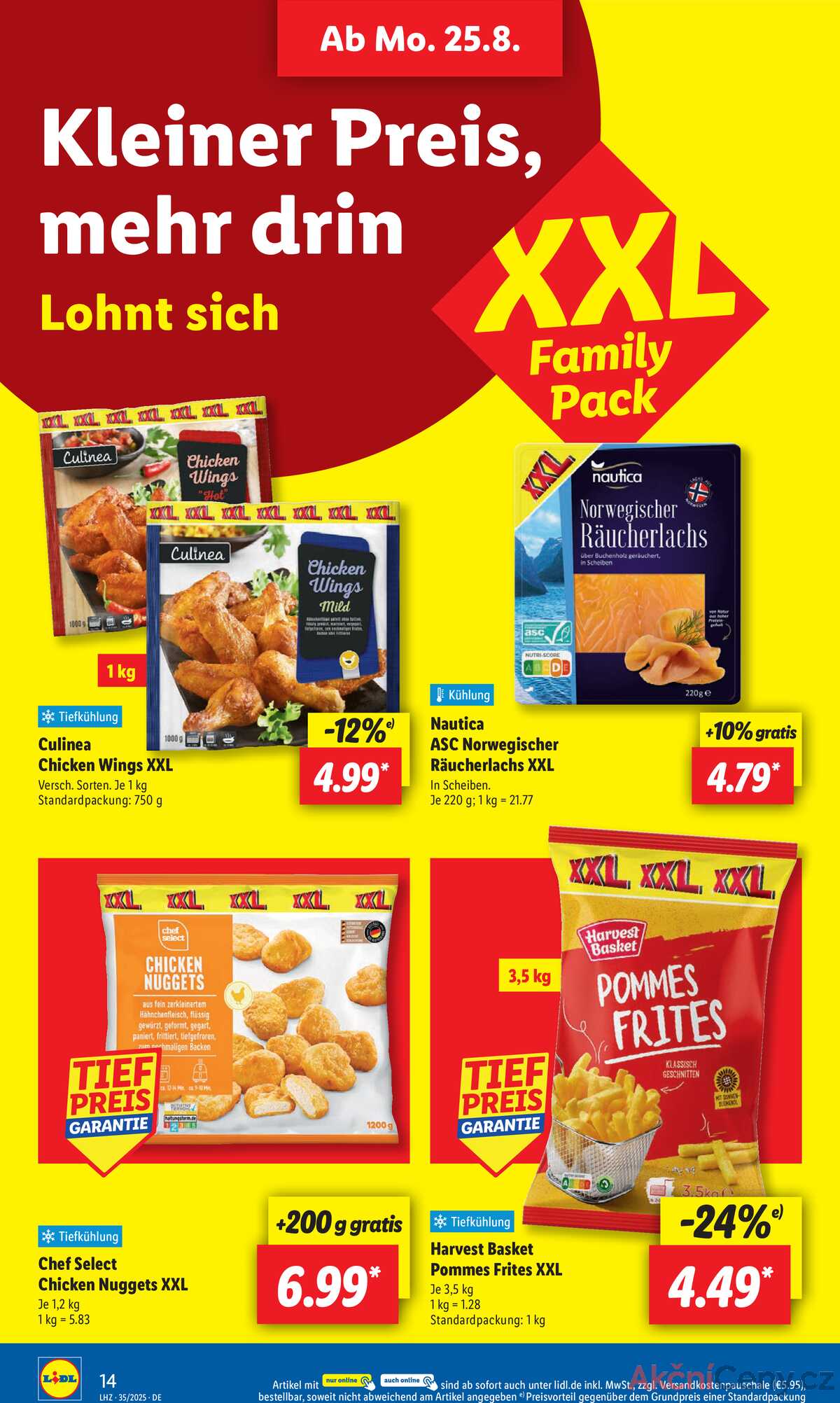Leták Lidl Německo 25.8.-30.8.2025 strana 20