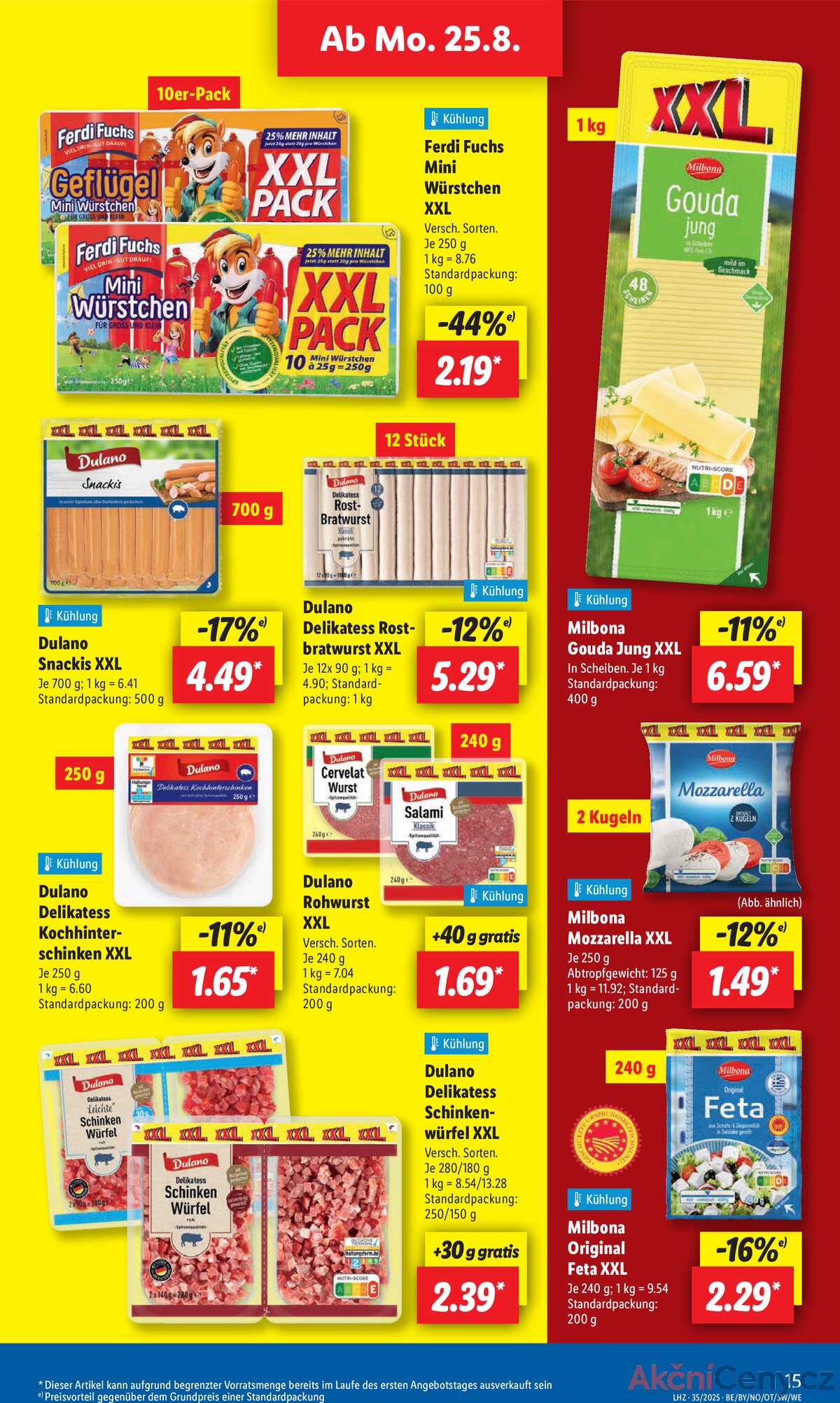Leták Lidl Německo 25.8.-30.8.2025 strana 21