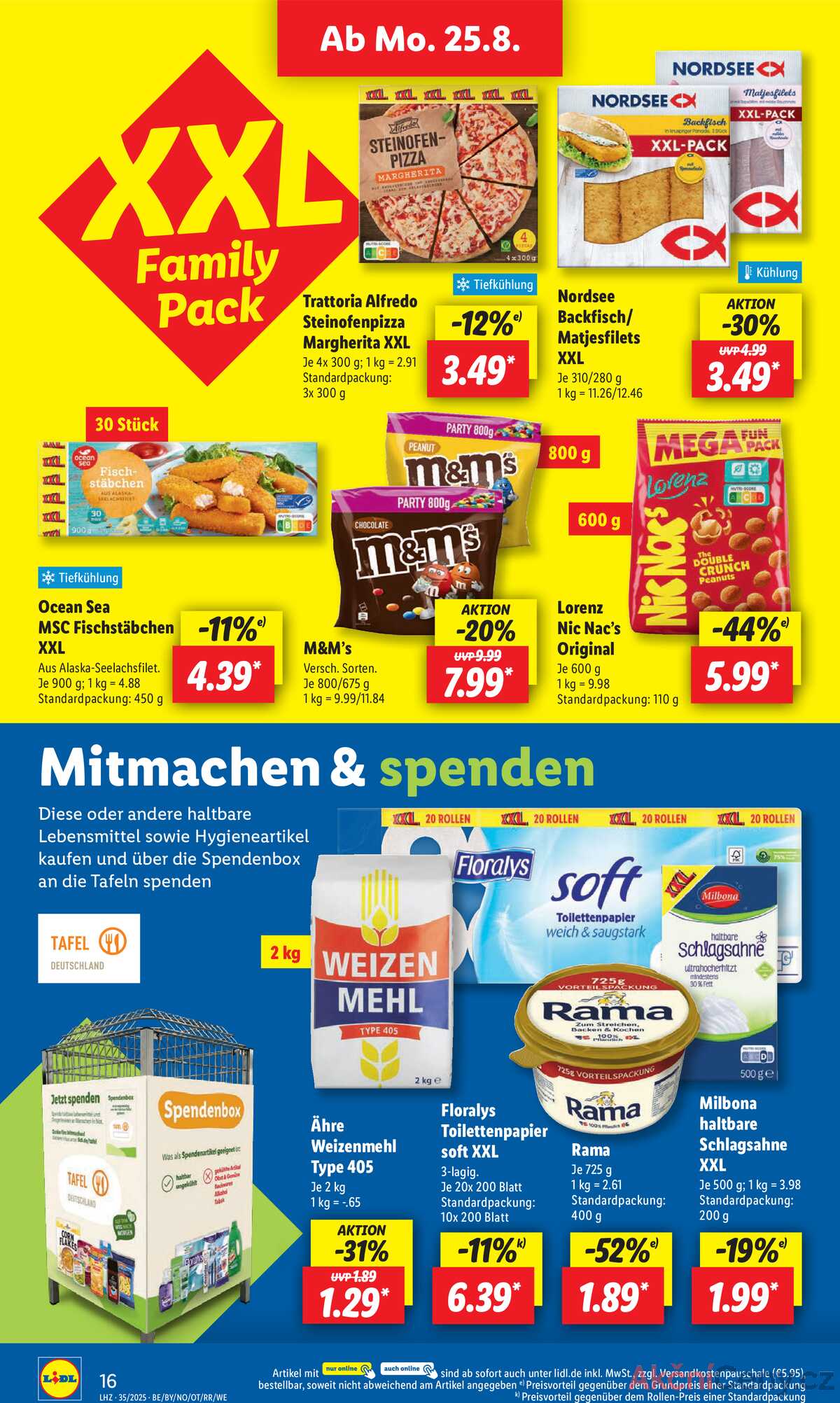 Leták Lidl Německo 25.8.-30.8.2025 strana 22