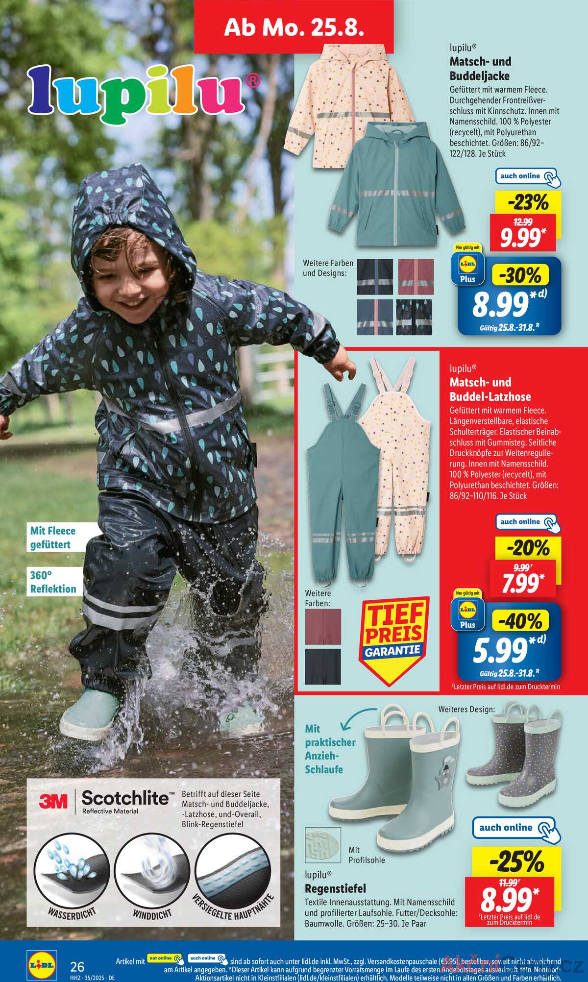 Leták Lidl Německo 25.8.-30.8.2025 strana 36