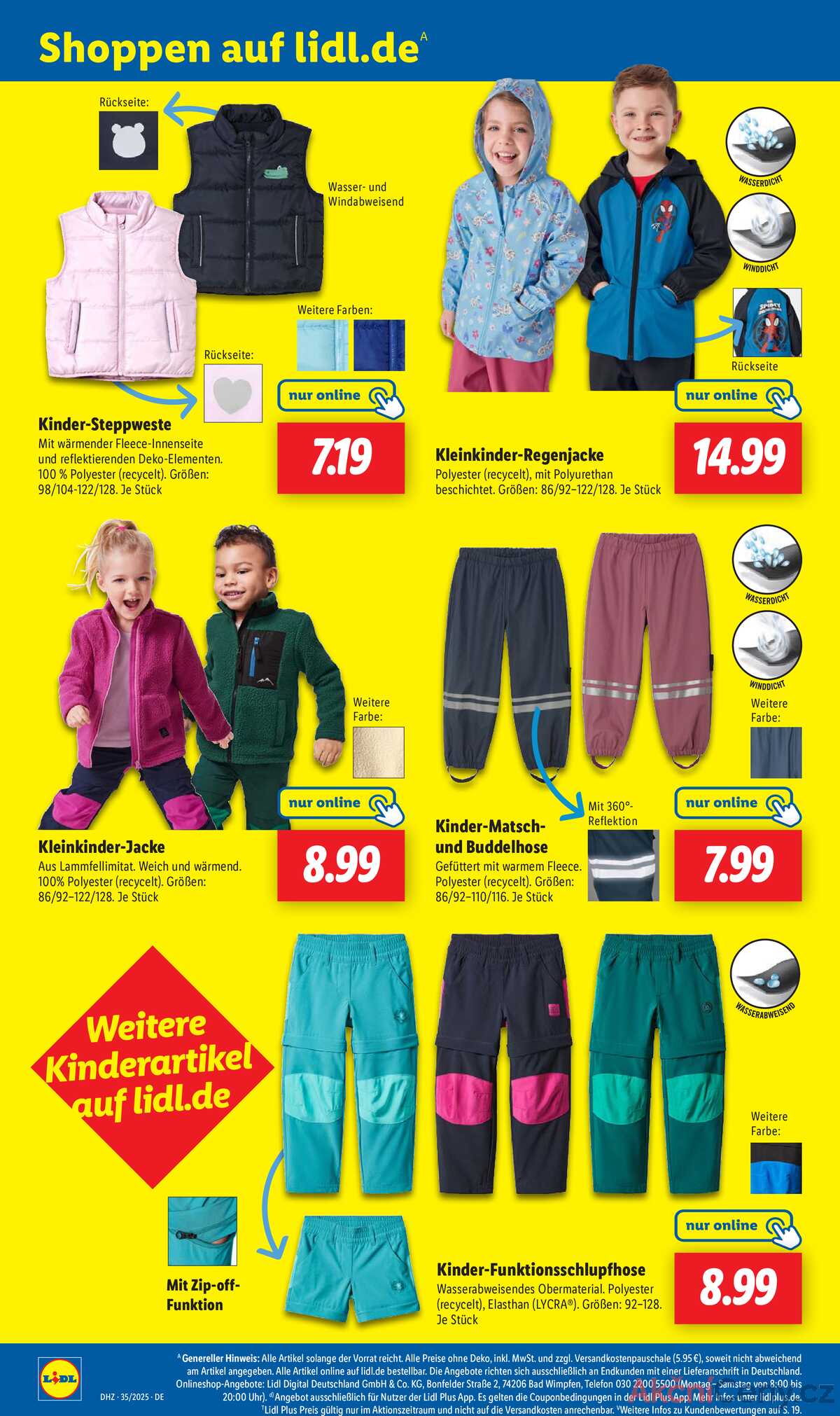 Leták Lidl Německo 25.8.-30.8.2025 strana 38