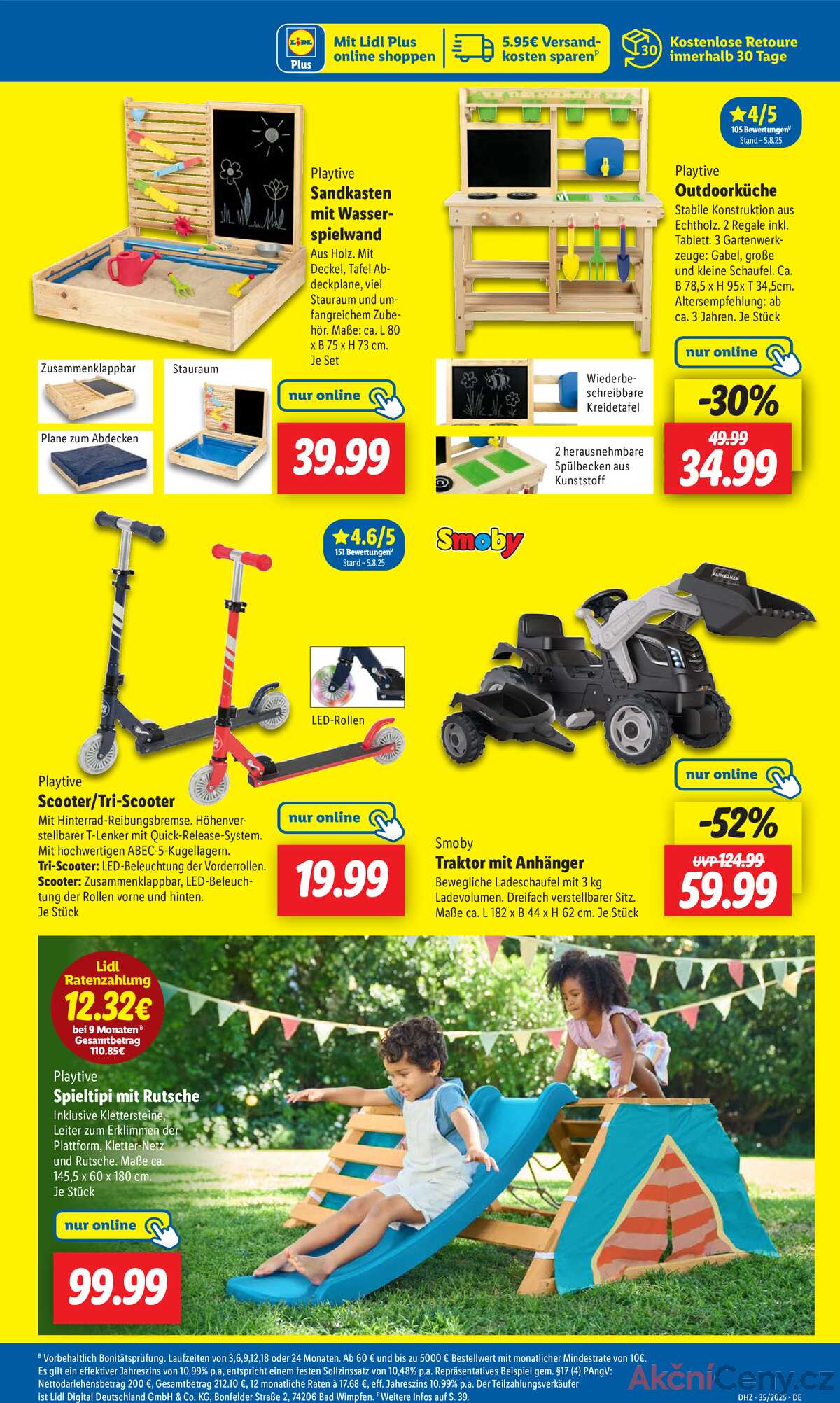 Leták Lidl Německo 25.8.-30.8.2025 strana 39