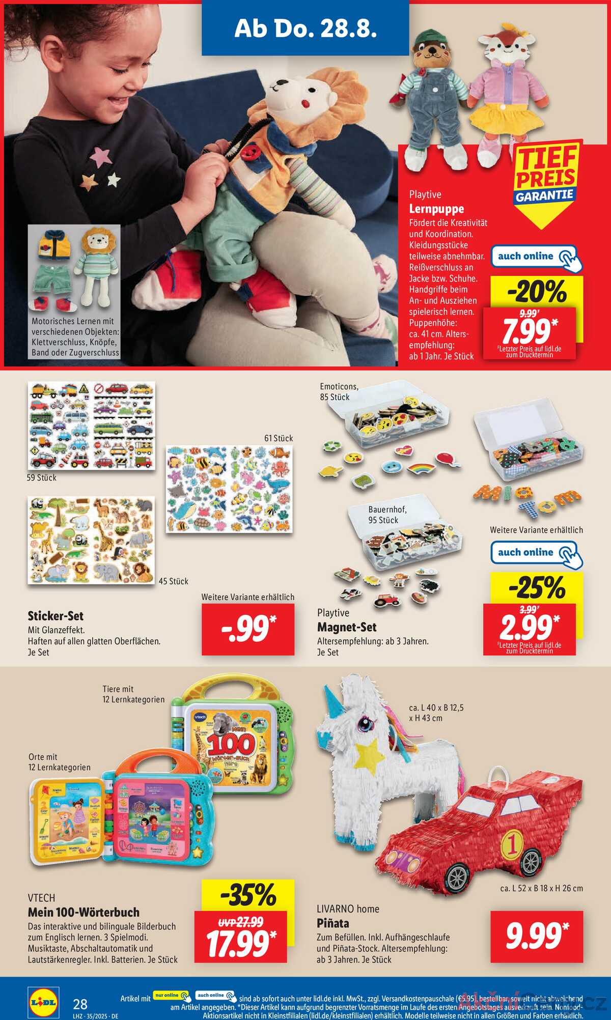 Leták Lidl Německo 25.8.-30.8.2025 strana 40