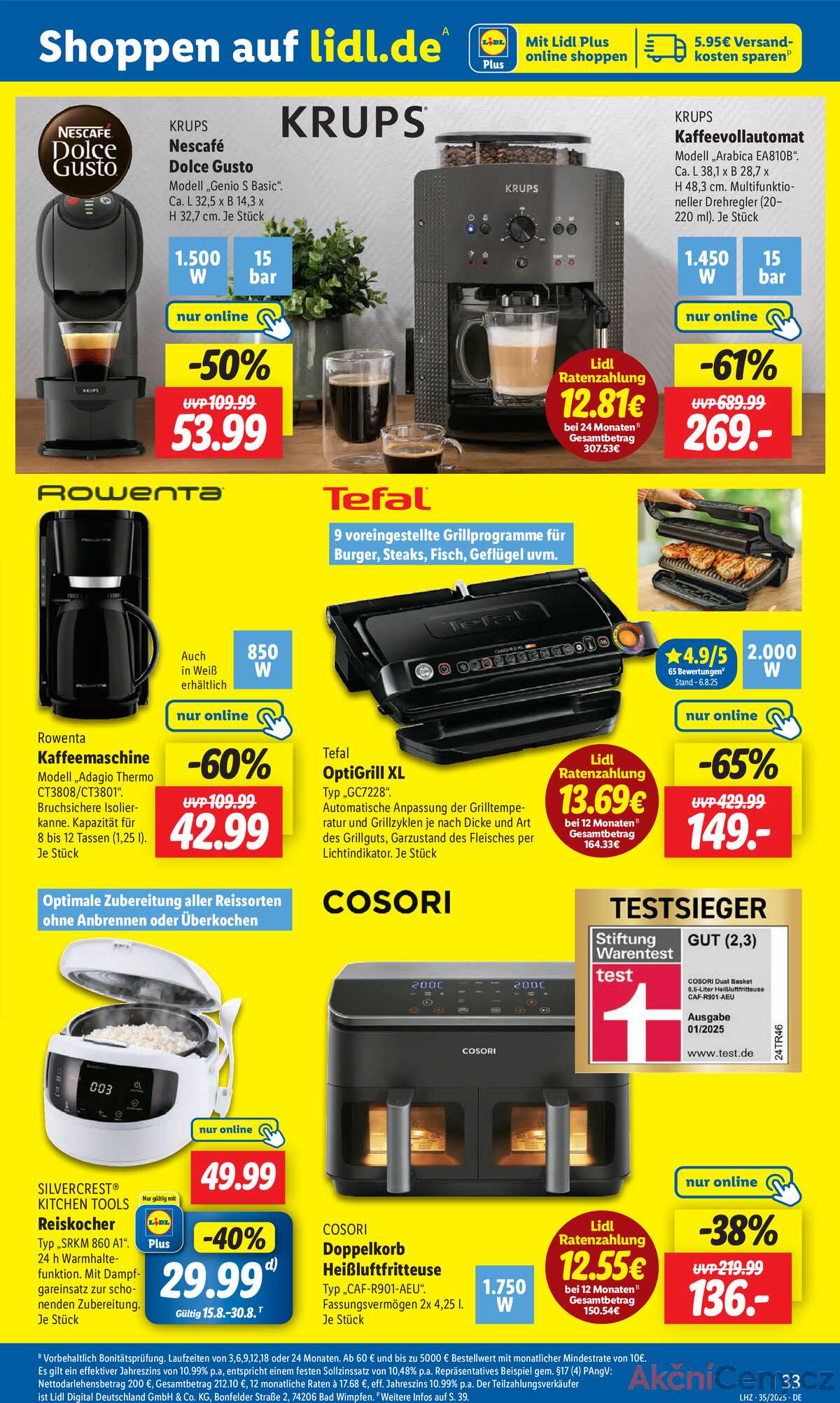 Leták Lidl Německo 25.8.-30.8.2025 strana 45