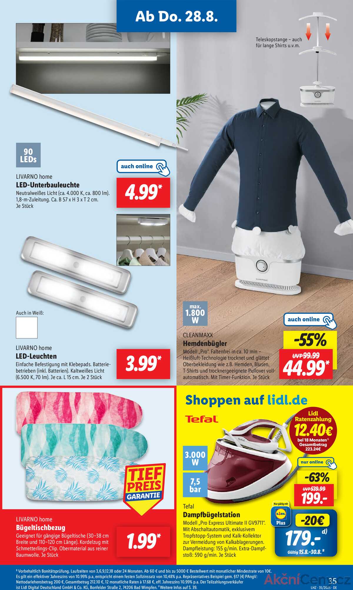 Leták Lidl Německo 25.8.-30.8.2025 strana 47