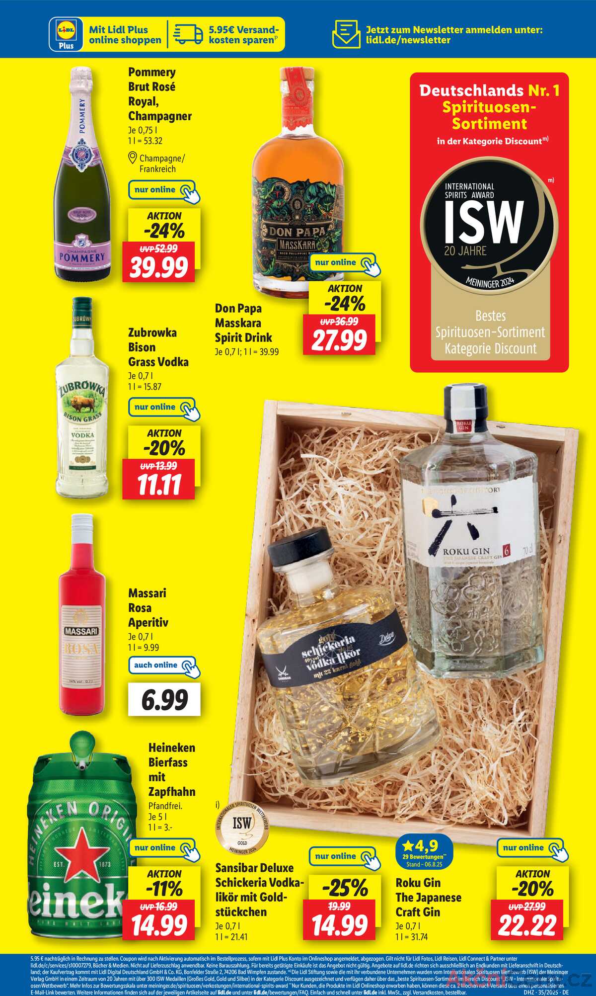 Leták Lidl Německo 25.8.-30.8.2025 strana 59