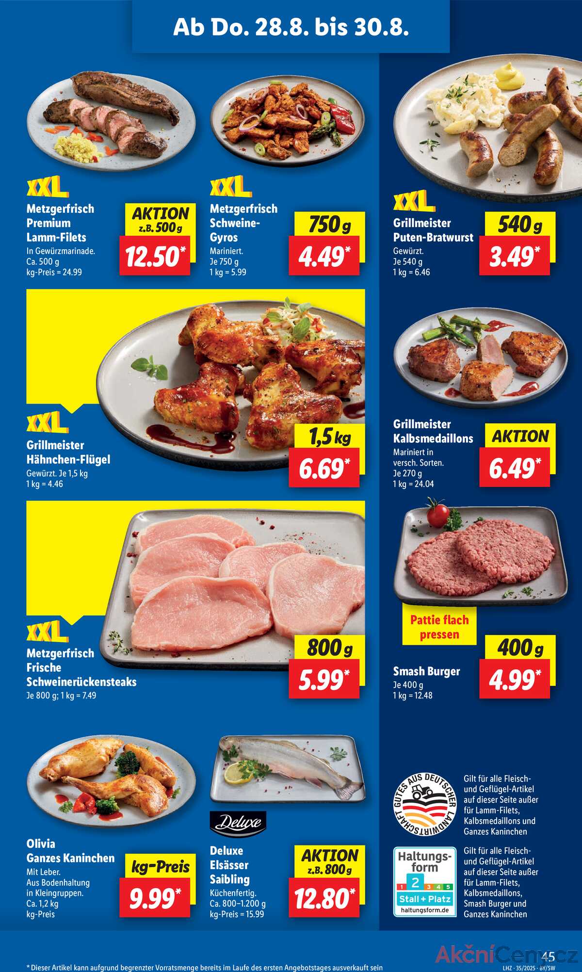 Leták Lidl Německo 25.8.-30.8.2025 strana 61