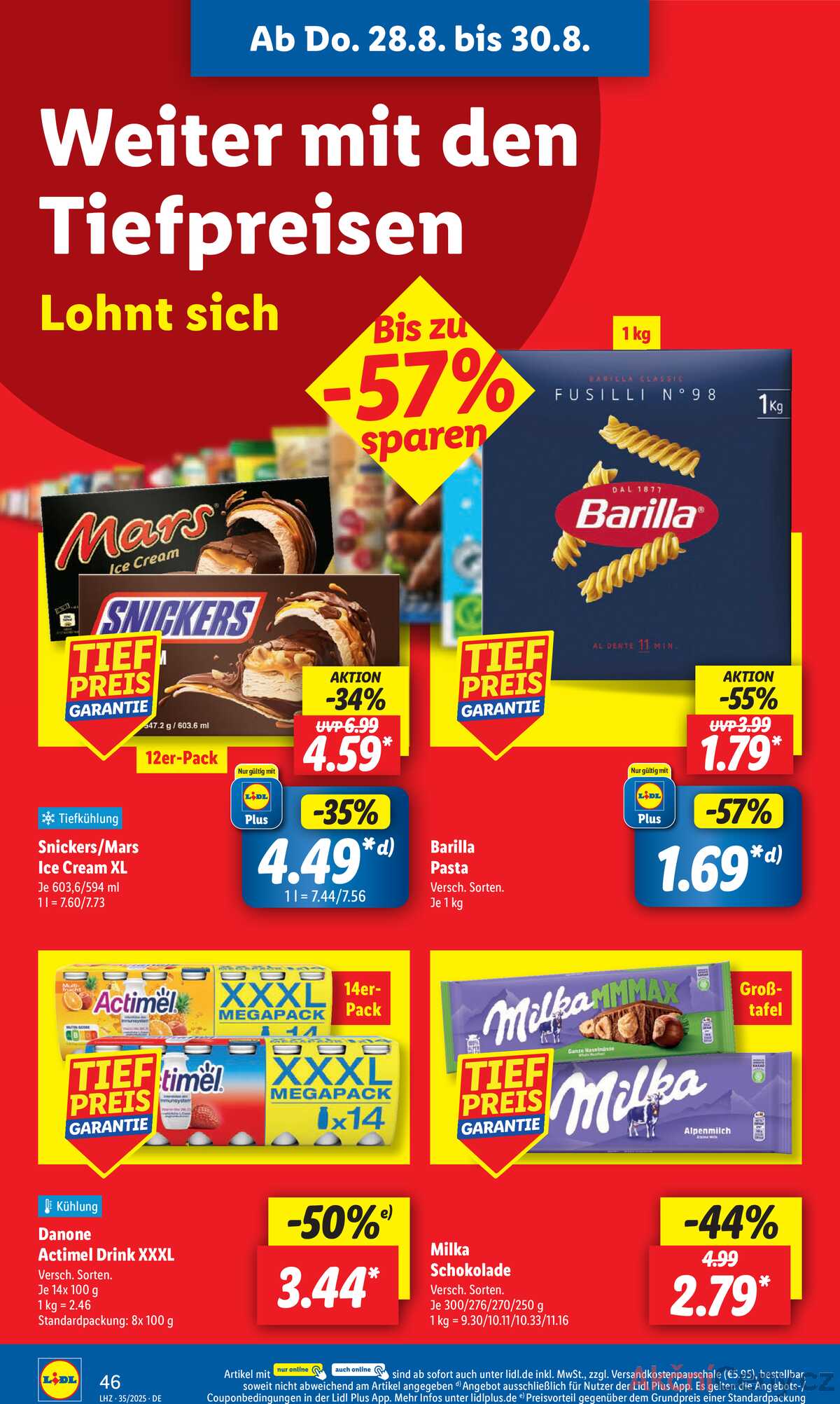 Leták Lidl Německo 25.8.-30.8.2025 strana 62