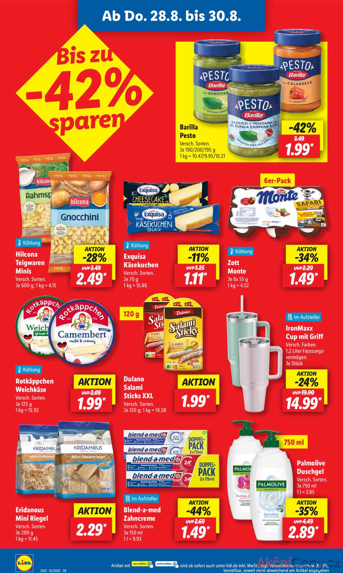 Leták Lidl Německo 25.8.-30.8.2025 strana 64