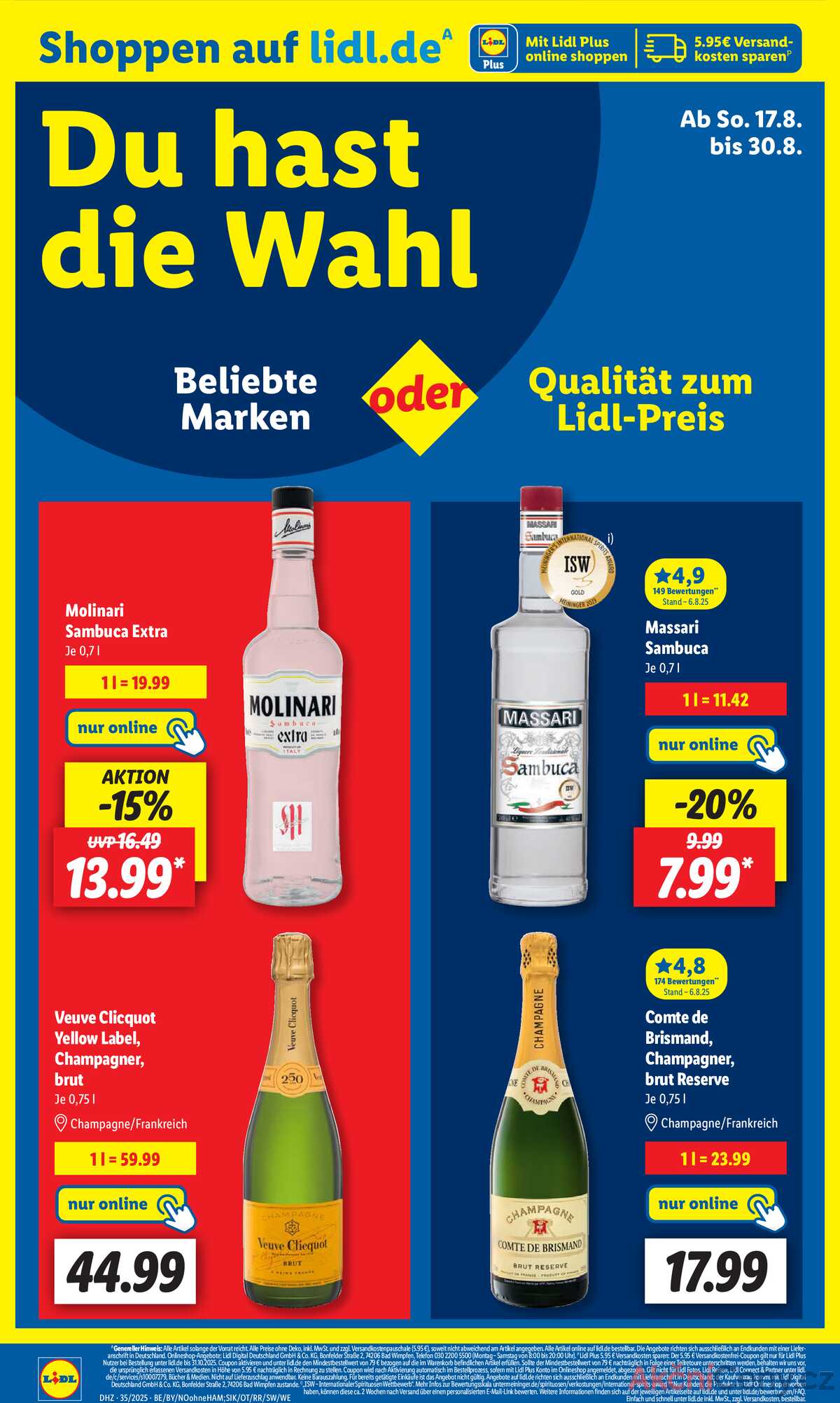 Leták Lidl Německo 25.8.-30.8.2025 strana 68