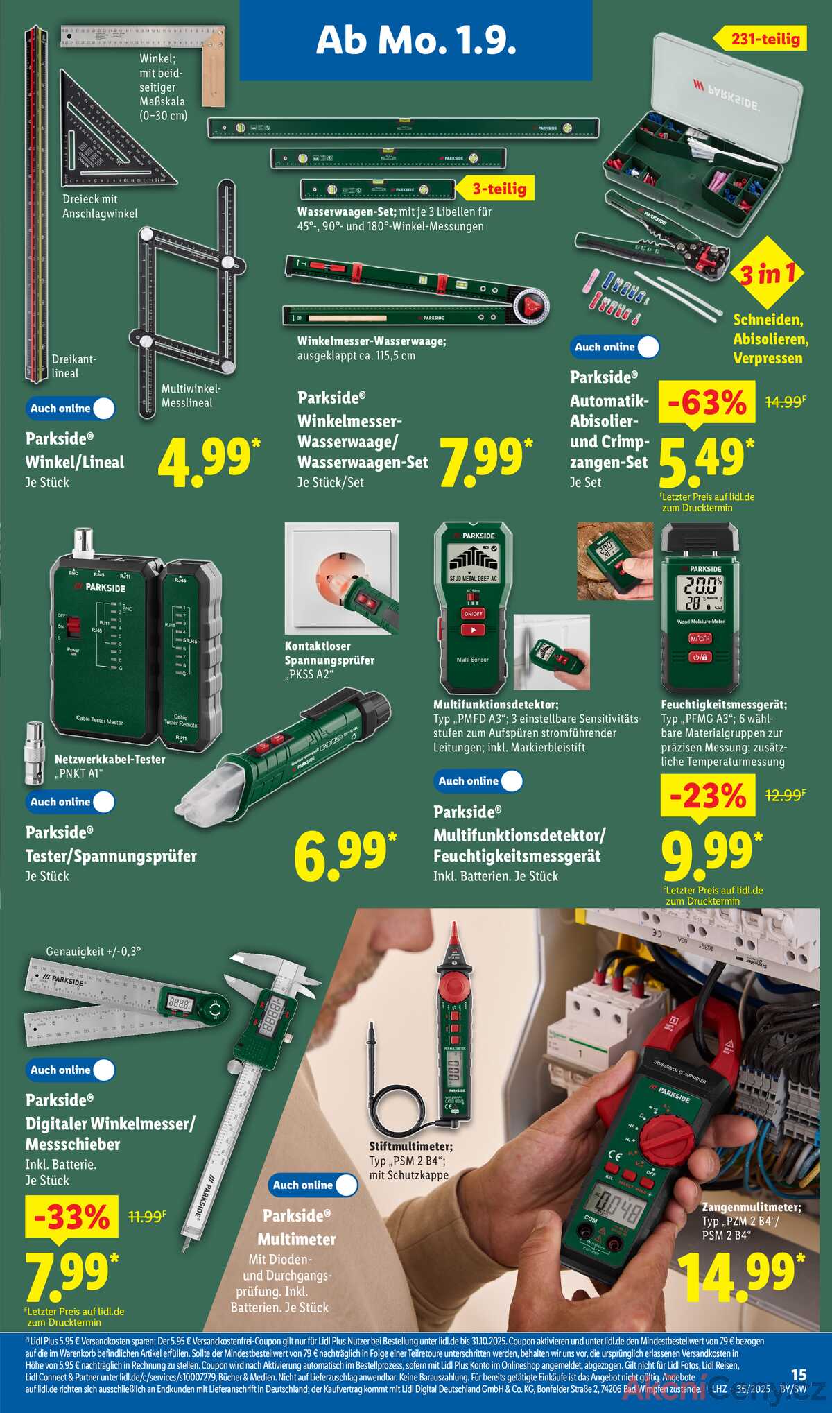 Leták Lidl Německo 1.9.-6.9.2025 strana 3