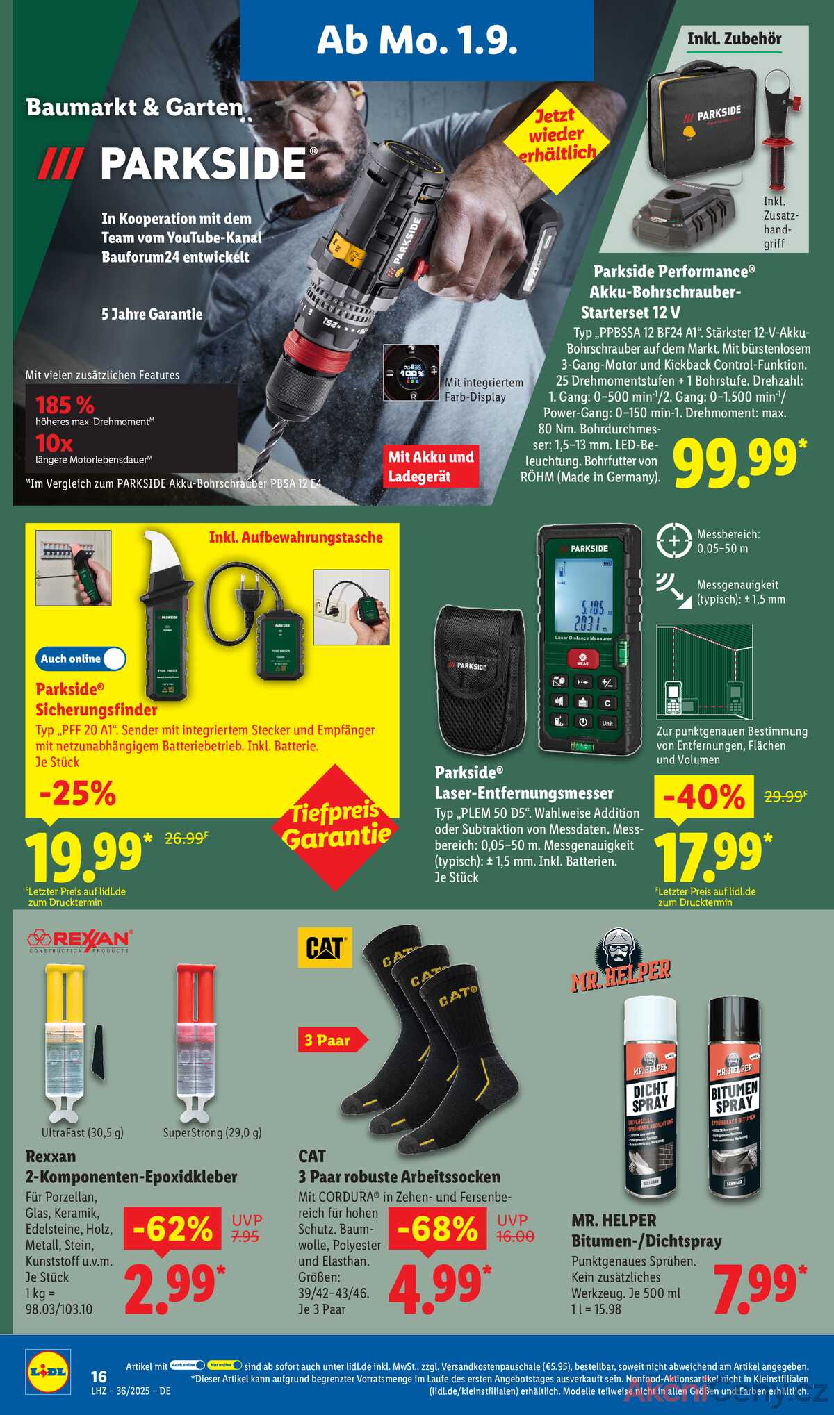 Leták Lidl Německo 1.9.-6.9.2025 strana 4