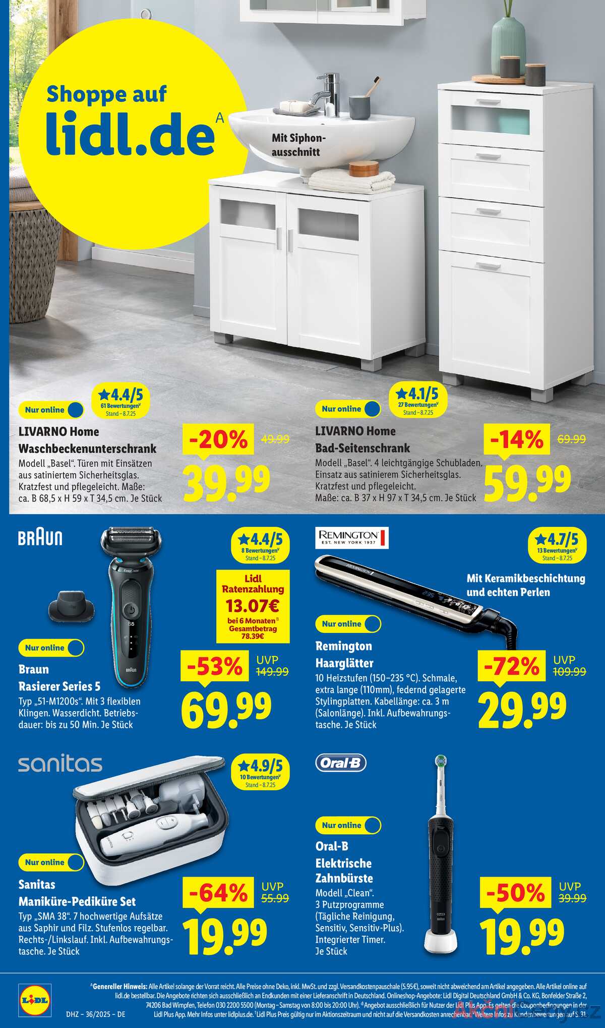 Leták Lidl Německo 1.9.-6.9.2025 strana 8